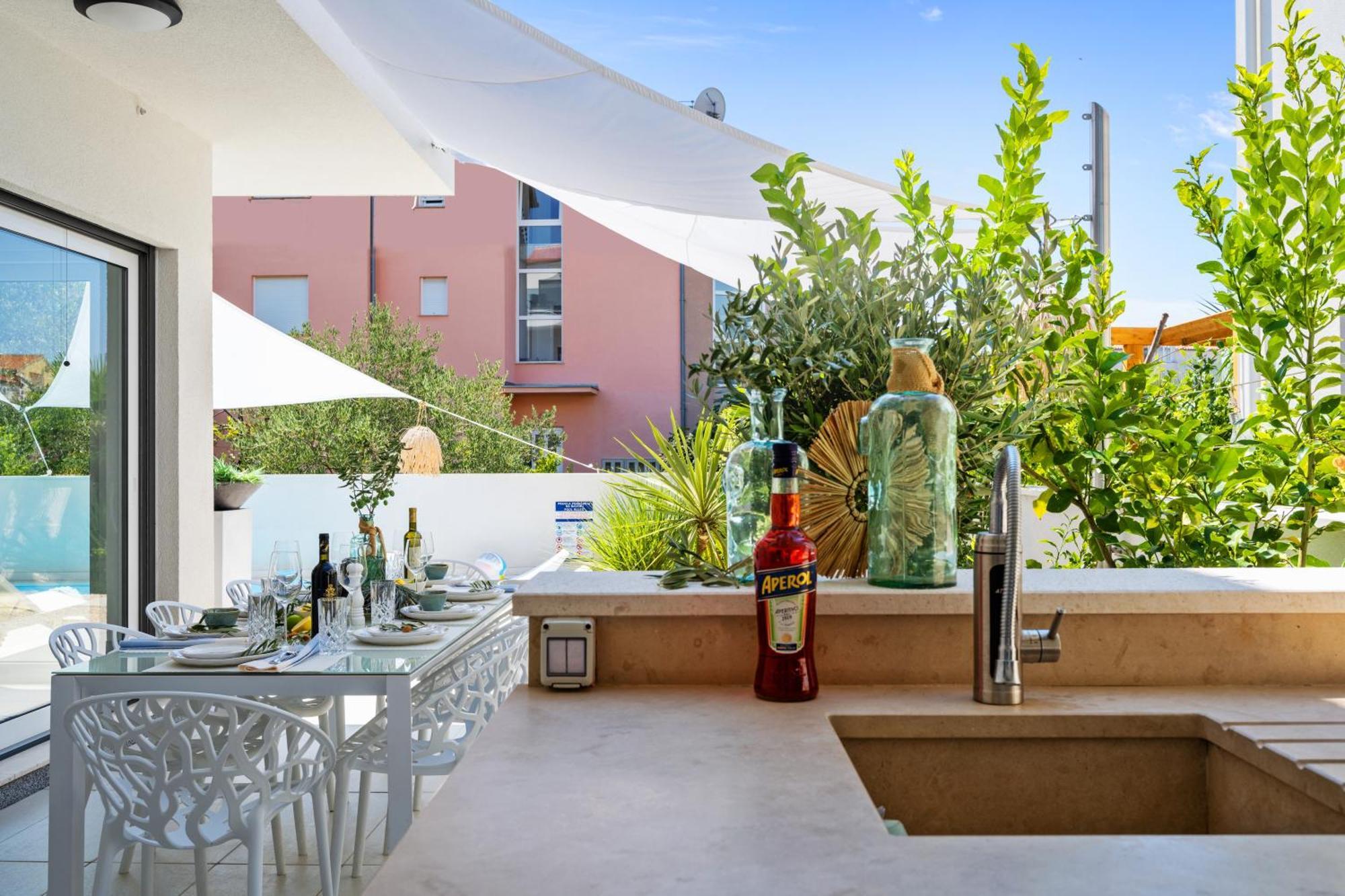 Adriatic Paradise Villa Vodice Dış mekan fotoğraf